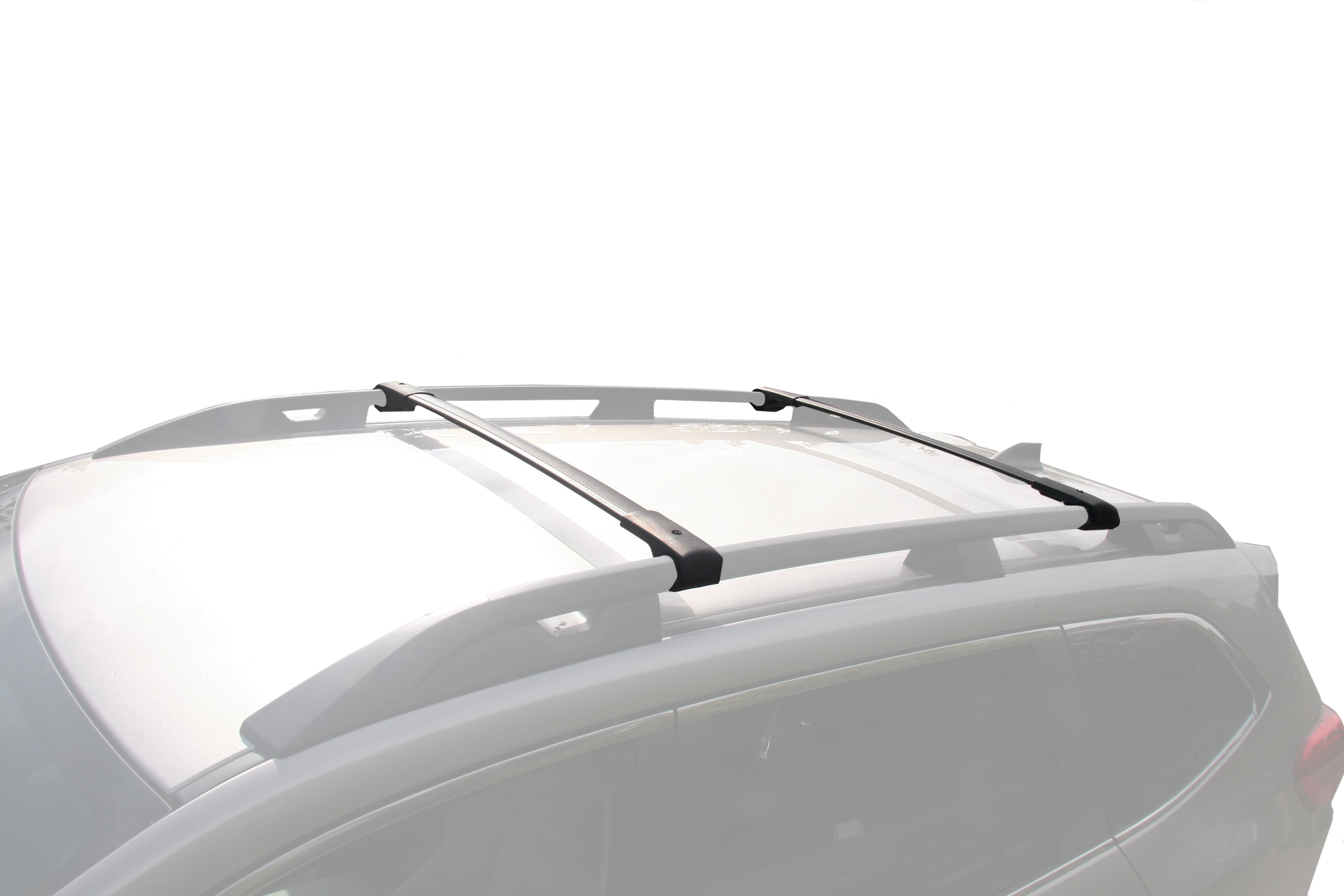 BRIGHTLINES Aero Roof Rack Cross Bars Replacement for Subaru Ascent 2019-2026 a Set of 2pcs, Black Aluminum Top Cargo Rack