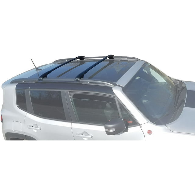 BRIGHTLINES Aero Roof Racks Cross Bars Compatible with Jeep Renegade