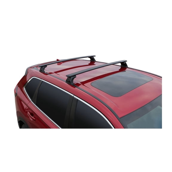 BRIGHTLINES Heavy Duty Anti-Theft Premium Aluminum Black Bars Roof Rack Crossbars Compatible with 2012-2026 Honda CRV Without Roof Rails