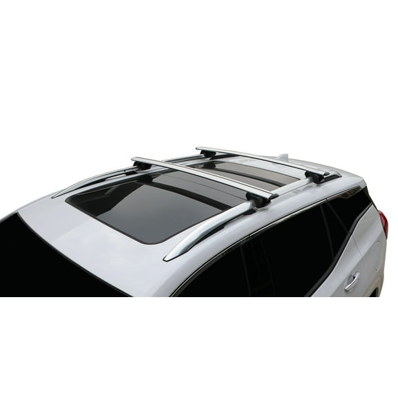 BRIGHTLINES Heavy Duty Anti-Theft Premium Aluminum Roof Bars Roof Rack Crossbars Compatible with 2023 Kia Telluride X-Line & X-Pro Models with Raised Roof Side Rails