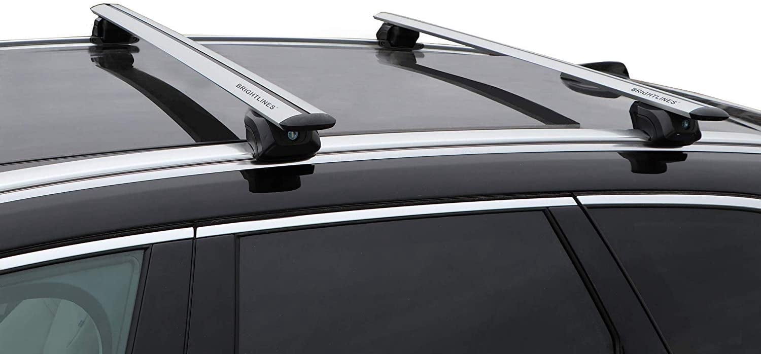 BRIGHTLINES Heavy Duty Anti-Theft Premium Aluminum Roof Bars Roof Rack Crossbars Compatible with Buick Enclave 2018-2024