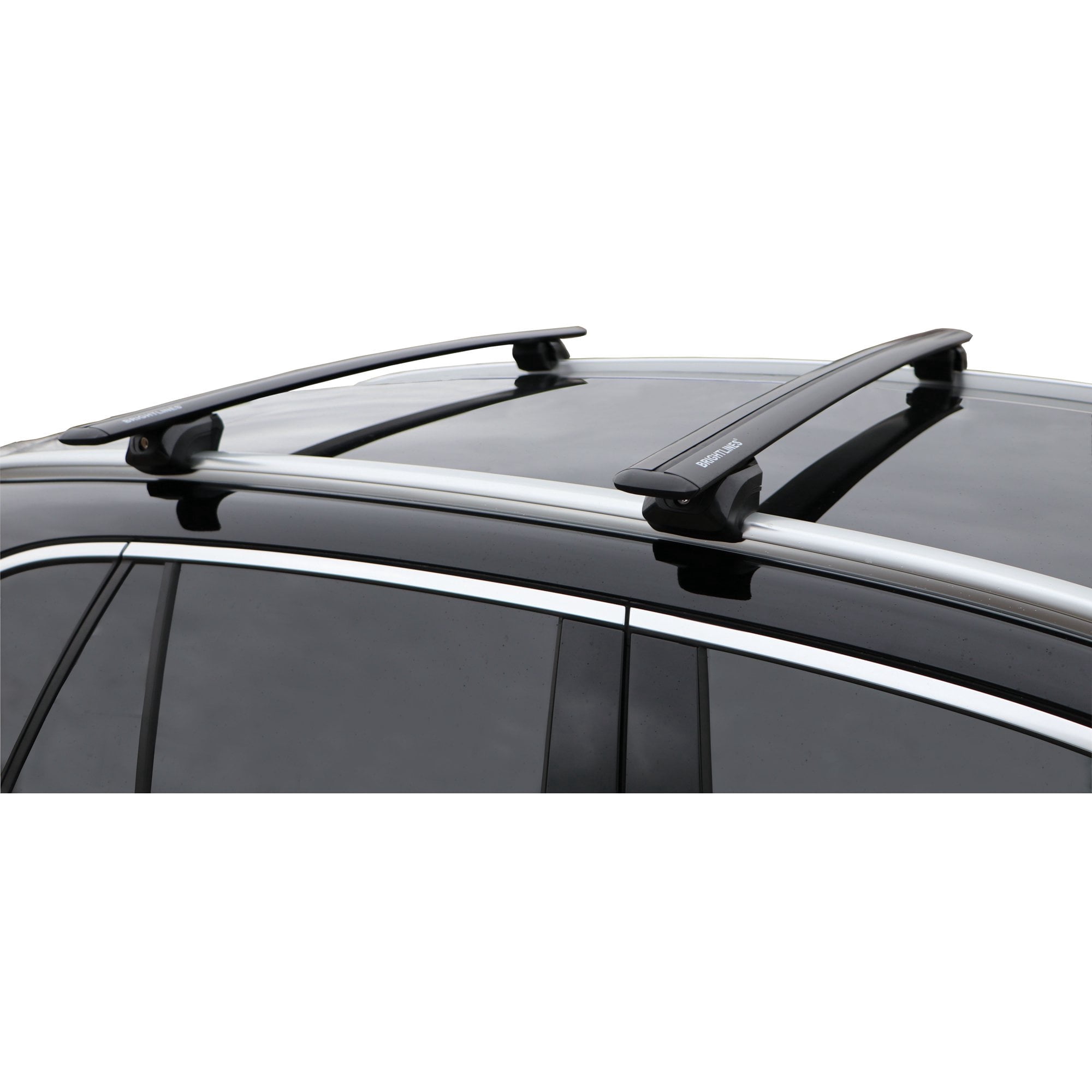 BRIGHTLINES Heavy Duty Anti-Theft Premium Aluminum Roof Bars Roof Rack Crossbars Compatible with Kia Telluride 2019-2025 with Flush Side Rails