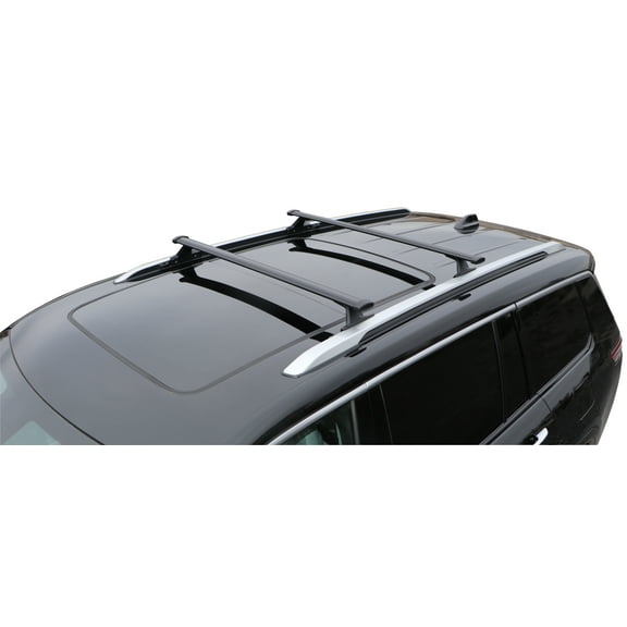 BRIGHTLINES All Metal Crossbars Roof Racks Compatible with 2021-2026 Jeep Grand Cherokee L 3-Row & 2022-2026 Jeep Grand Cherokee 2-Row for Kayak Luggage Ski Bike Carrier