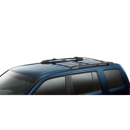 BRIGHTLINES Roof Rack Crossbars Replacement for Honda Pilot 2009-2015 for Kayak Luggage Ski Bike Carrier, a Set of 2pcs, Black Aluminum Top Cargo Rack