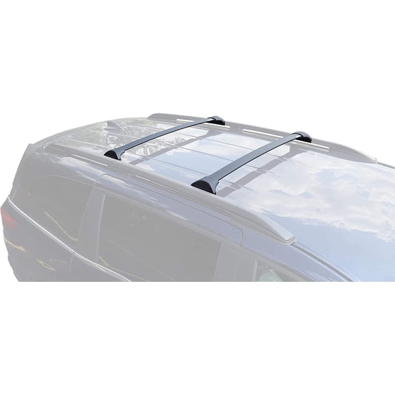 BRIGHTLINES Roof Rack Crossbars Replacement for Honda Odyssey 2018-2026, Set of 2pcs, Black Aluminum Roof Top Cargo Rack
