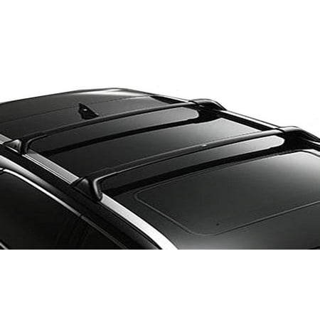 BRIGHTLINES Roof Rack Crossbars Replacement for Lexus NX 300 300h/200t 2015-2021 a Set of 2pcs, Black Aluminum Top Cargo Rack