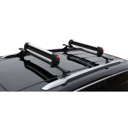 BRIGHTLINES Ski Snowboard Racks Carriers Hold up to 6 Pair Skis or 4 Snowboards