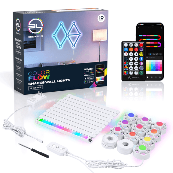 Brightlux Smart Wall Light Kit (10 Pack)