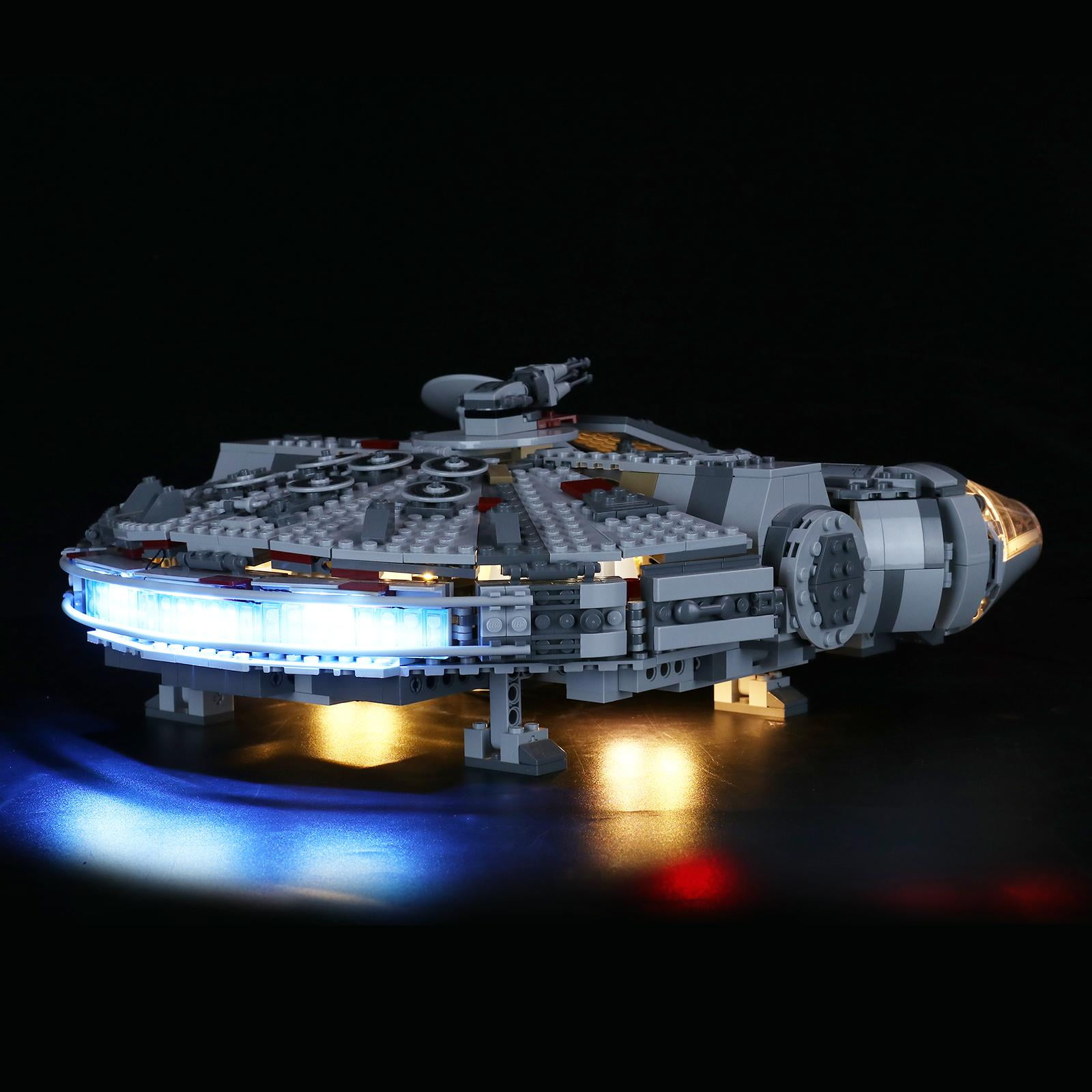 BRIKSMAX LED Lighting Kit for 75257 Millennium Falcon - Not Include The Lego Building Blocks Model Set