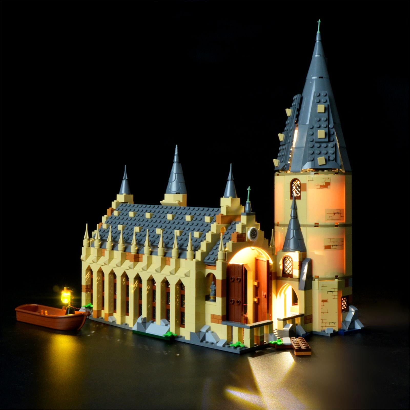 LEGO Harry Potter Hogwarts Chamber of Secrets 76389 Castle Toy with The  Great Hall, 20th Anniversary Model Set with Collectible Golden Voldemort  Minifigure and Glow-in-the-Dark Nearly Headless Nick 