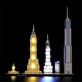 BRIKSMAX Led Light Kit for 21028 Architecture New York City Building