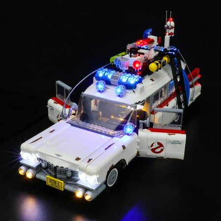 BRIKSMAX Led Lighting Kit for Legos 10274 Ghostbusters ECTO-1 Building Blocks Model (Not Include the Legos Model)