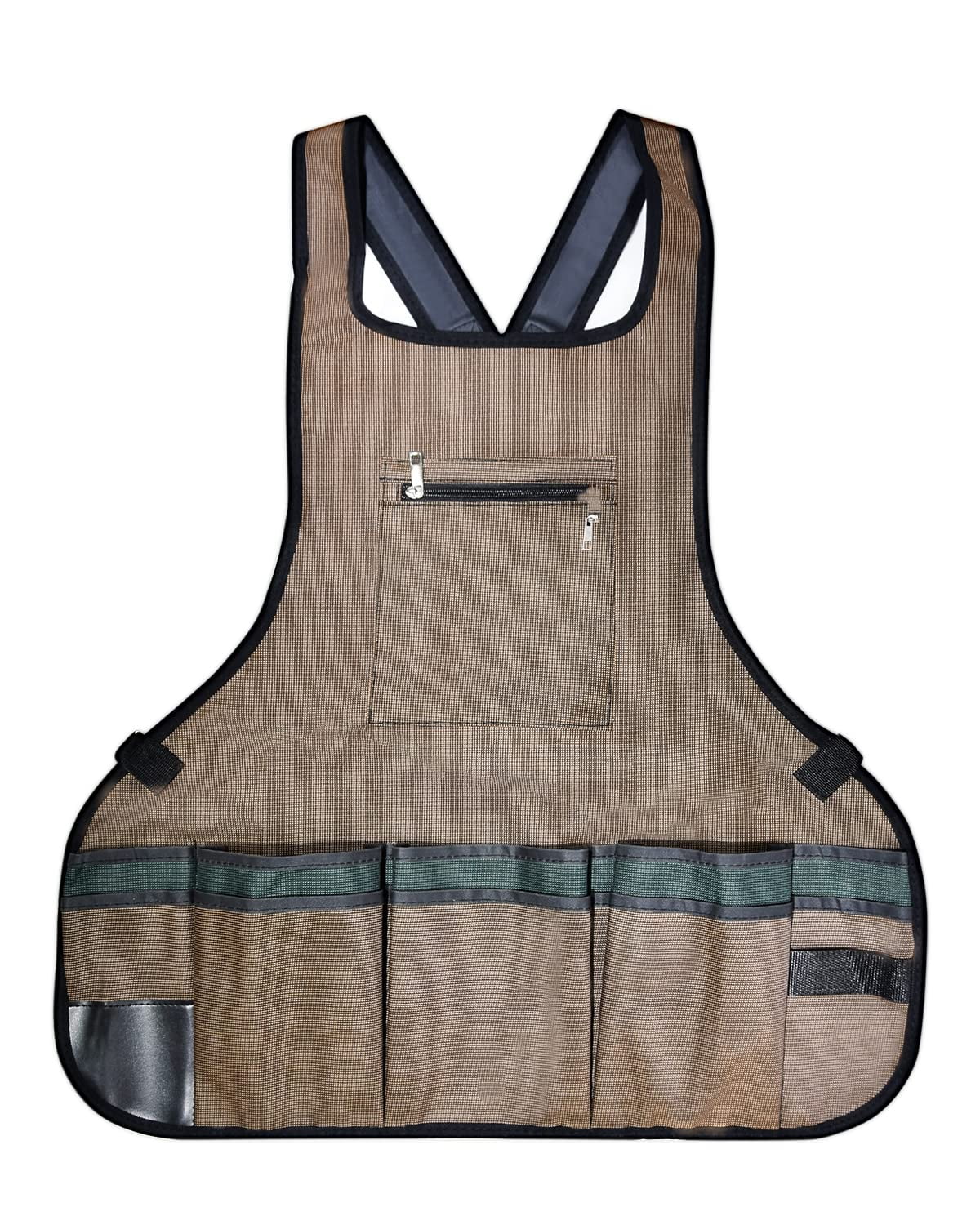 Leather Workshop Apron - Personalized Top Grain Woodworking, Artist, Gardening - Gift For Him