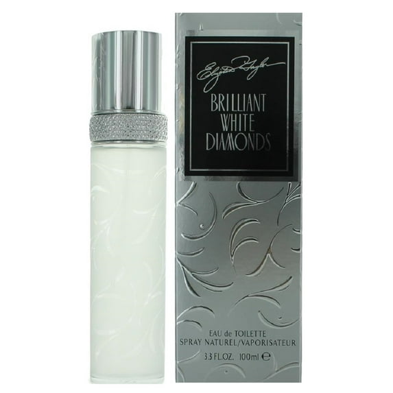 Brilliant White Diamonds by Elizabeth Taylor, 3.4 oz Eau De Toilette Spray for Women