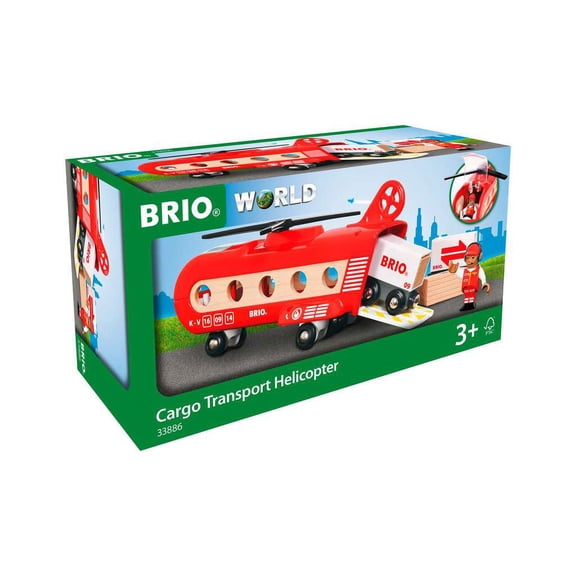 BRIO Cargo Transport Helicopter Railway Accessory