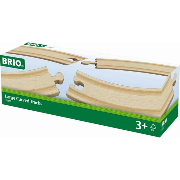 BRIO Large Curved Tracks Expansion Pack