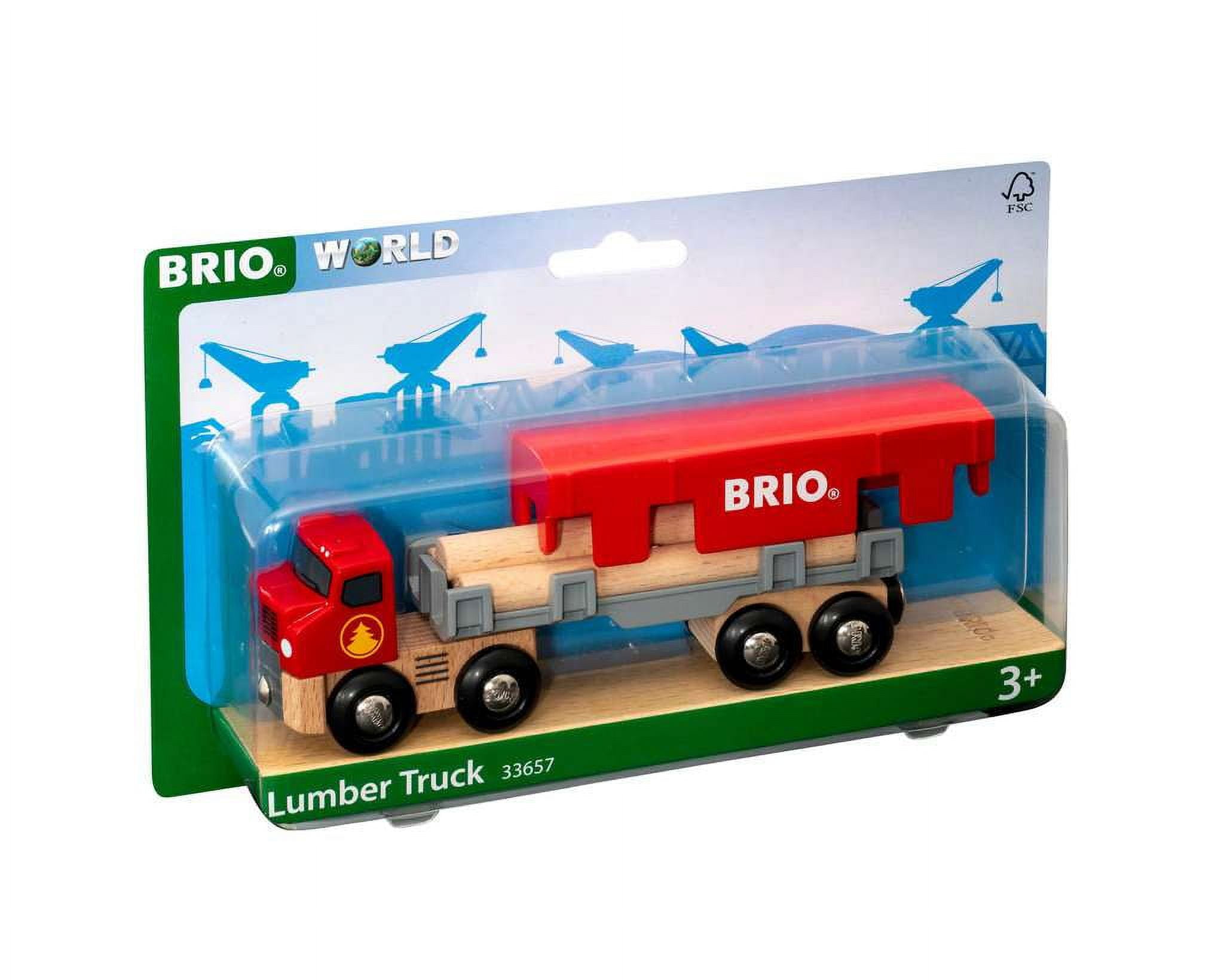 Accesorio BRIO – Vaca Y Vagón Para Trenes De Madera, Compatible Con Todos Los Productos BRIO