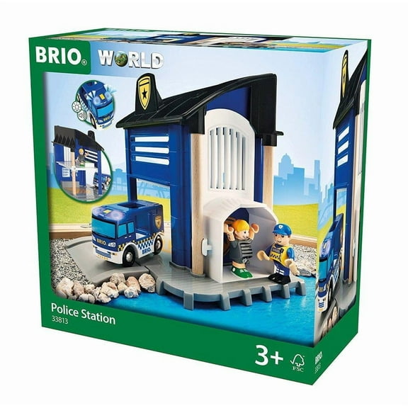 BRIO Police Station Railway Accessory