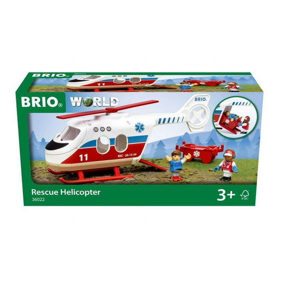 BRIO Rescue Helicopter Railway Accessory