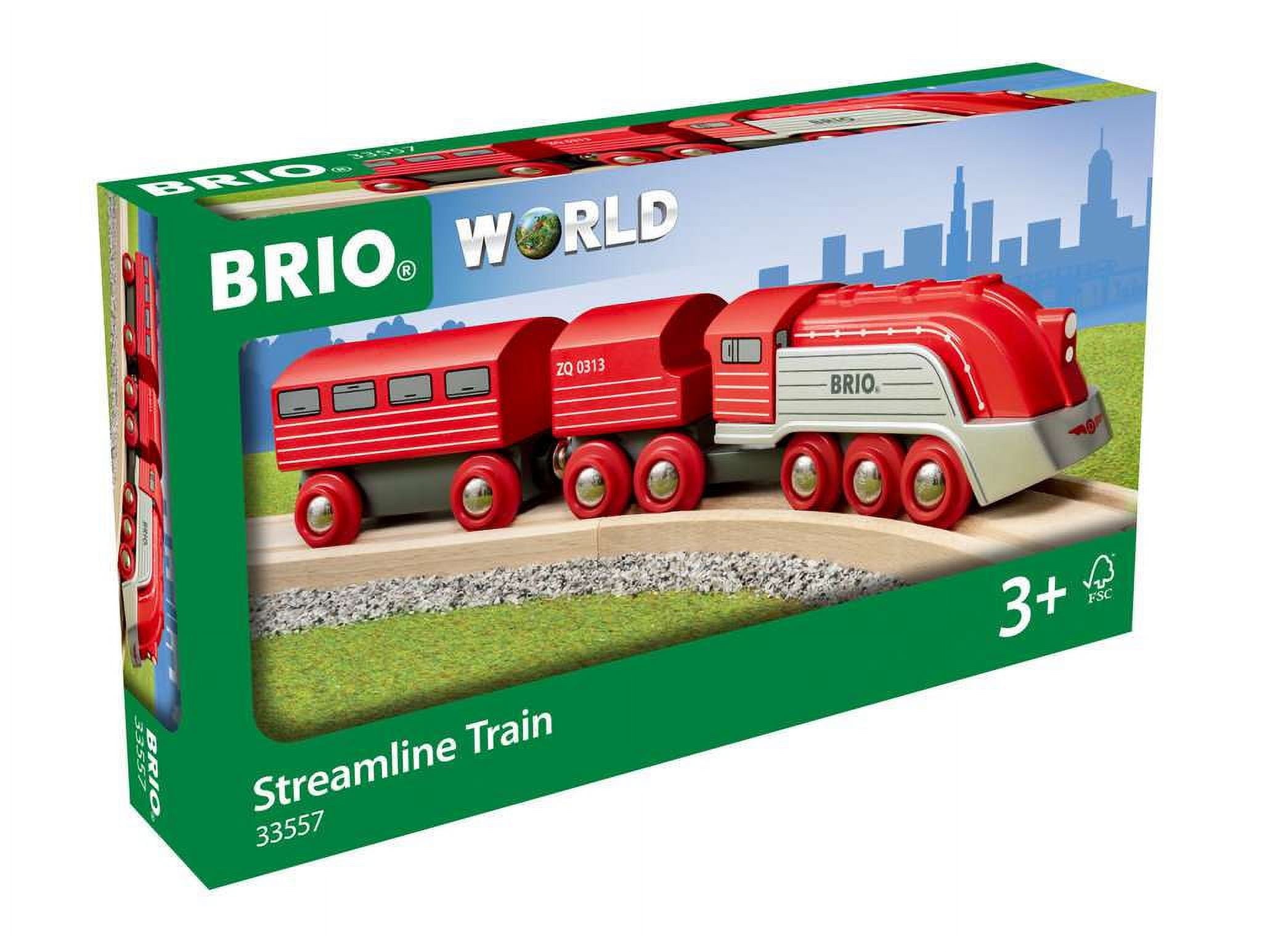 Brio Red Travel Train - Playpolis