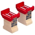 thumbnail image 1 of Brio World 33254 - Super Supports - 2 Piece Wooden Railway Set Train Accessory for Kids Ages 3 and Up, 1 of 6
