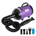 thumbnail image 1 of BRIOPAWS Adjustable-temperature dog hair dryer,pet hair styling hair dryer,equipped with 4 nozzles,powerful drive,Purple, 1 of 7