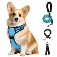 thumbnail image 1 of BRIOPAWS Dog Harness, No Pull Puppy Dog Vest Harness, Reflective No-Choke, Essential Pets Accessories with Easy Control Handle,Blue, 1 of 8