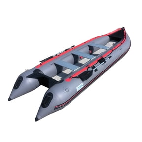 BRIS 14.5Ft Heavy Duty Inflatable Kayak Boat Tender Inflatable Canoe Dinghy