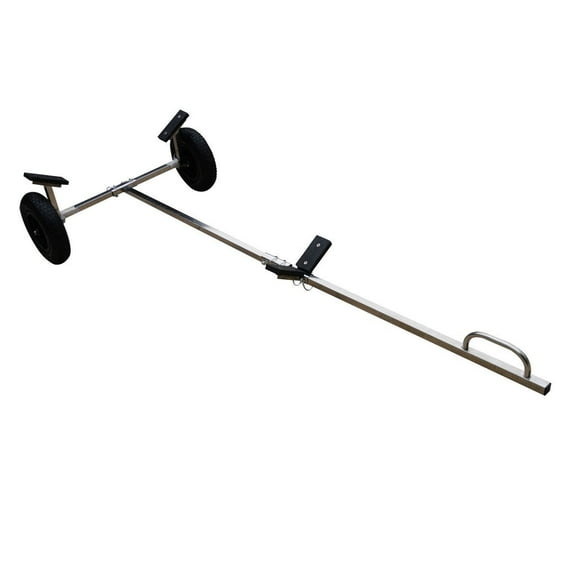 BRIS Boat Launching Dolly Rounded Handle On The Front Stainless Steel 100 kg Boat Dolly