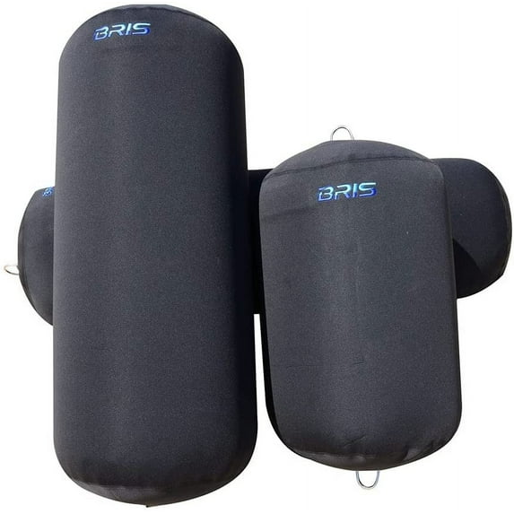 BRIS Neoprene Fender Covers for Inflatable Boat fenders fit fender size 45"x12"
