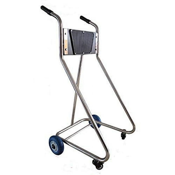 BRIS Stainless Steel Boat Outboard Motor Stand Cart Dolly with Wheel Enginee Carrier