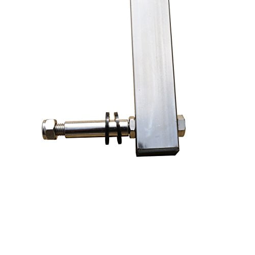 BRIS Stainless Steel Boat Transom Launching Wheel Dolly for Inflatable