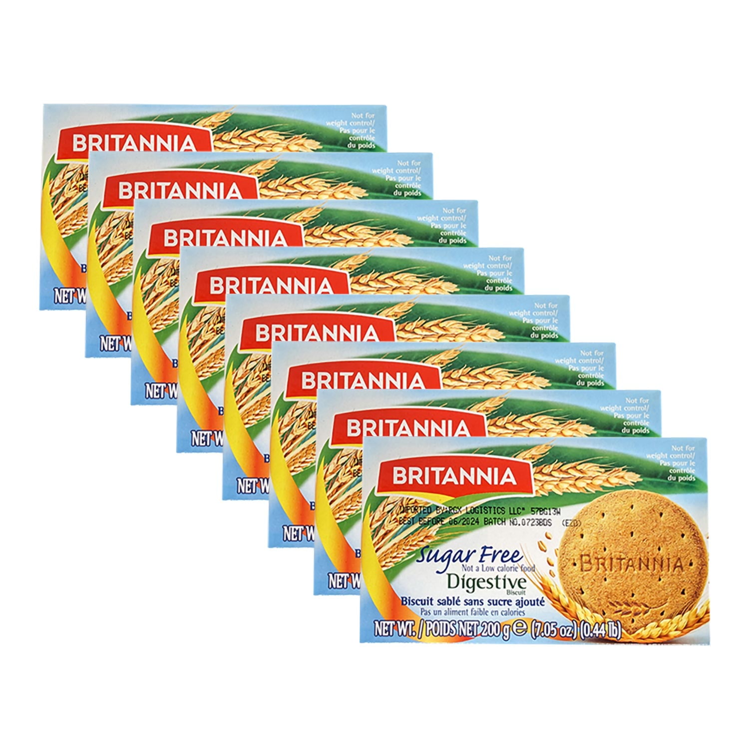 BRITANNIA Digestive Sugar Free Biscuits 7 05oz 200g Whole Wheat britannia-digestive-sugar-free-biscuits-7-05oz-200g-whole-wheat