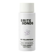BRITE BONDS No Yellow Toning Mask for Blonde, Silver, Gray Hair, 3.38 fl oz
