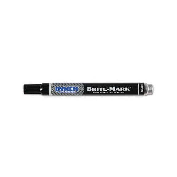 BRITE-MARK Paint Markers Medium Bullet Tip, Black