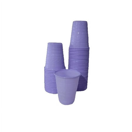BRITEDENT LAVENDER/PURPLE 1000 Disposable Plastic Cups. Plastic Containers 5 oz with Embossed Grip. Drinking Cups for Dental Offices, Hospitals, Home, Office, Picnic. Universal Small Plastic Cups.