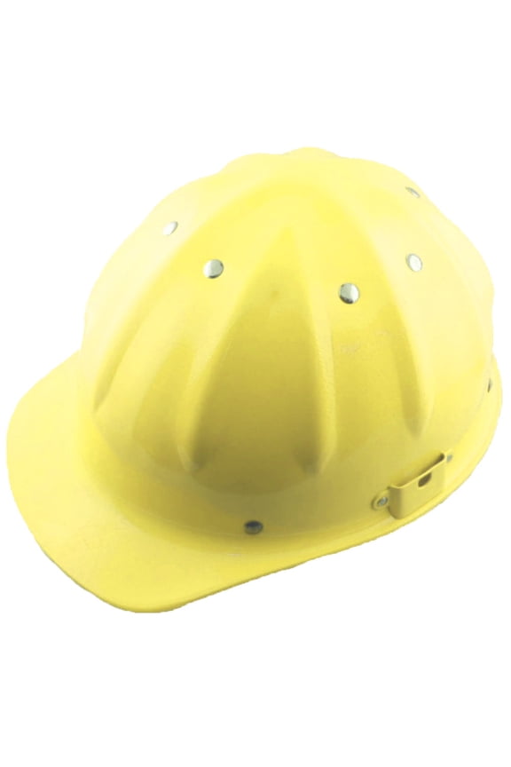 BRITEGUARD Adult Size Red Aluminum Safety Hat | Front Bill & Adjustable Liner for Custom Fit | Rivet-Reinforced for Extra Strength | Ultimate Impact Protection | Ideal for Professional Use