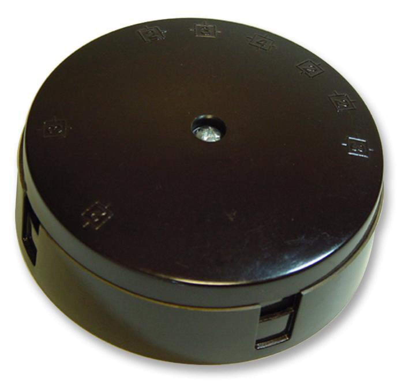 BRITISH GENERAL - 6 Way 20A Junction Box, Brown 89mm (D)