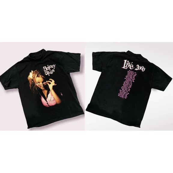 BRITNEY SPEARS 2000 LIVE TOUR Shirt Classic Unisex S-5XL