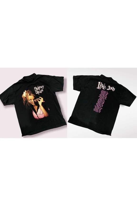 BRITNEY SPEARS 2000 LIVE TOUR Shirt Classic Unisex S-5XL