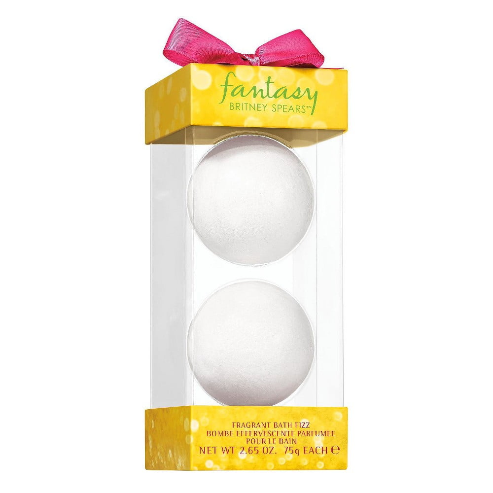 BRITNEY SPEARS - FANTASY/BRITNEY SPEARS 2 FRAGRANT BATH FIZZES SET Women IN DISPLAY  BOX