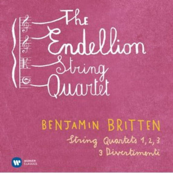 BRITTEN: STRING QUARTETS NOS 1, 2, 3; 3 DIVERTIMENTI
