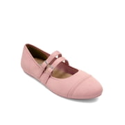Aerosoles Women's Britt Knit Comfort Mary Jane Flat