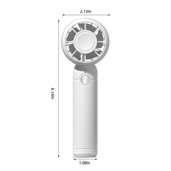 BRJSQ Mini Refrigeration Fan  USB Rechargeable  Lightweight & Powerful for Desk  Car  Camping