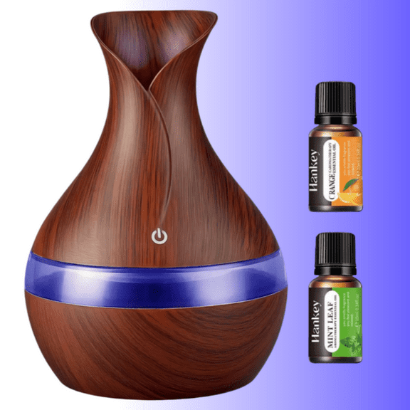 BRJSQJP Mini Touch Humidifier 300ml USB Diffuser Aromatherapy Cool Mist Maker for Home Office