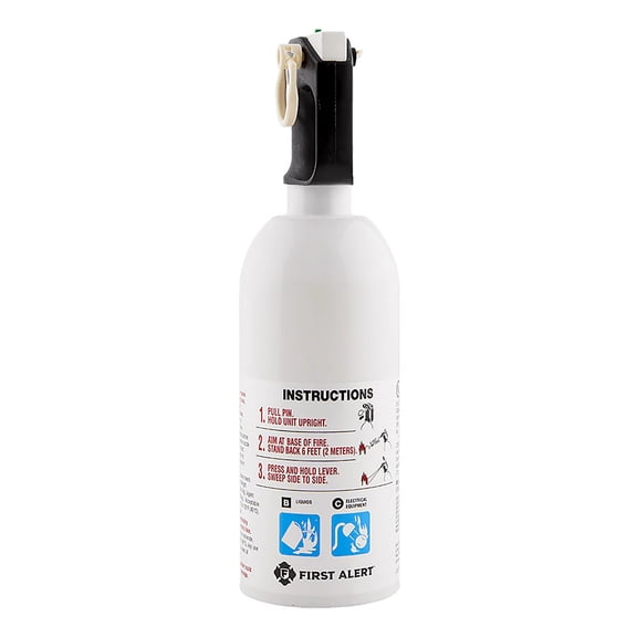 First Alert Rechargeable Kitchen Fire Extinguisher UL Rated 5-B:C, KITCHEN5