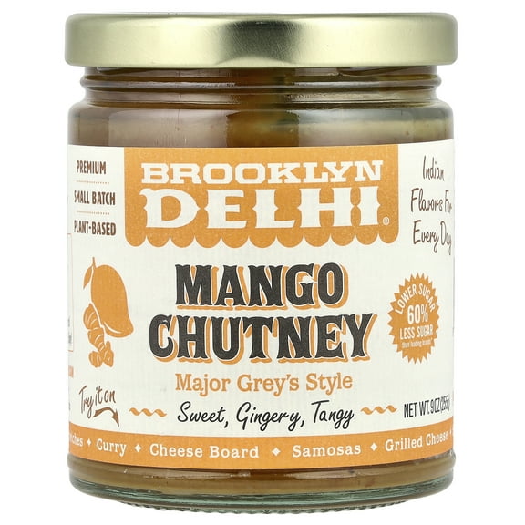 Brooklyn Delhi Major Grey's Style Mango Chutney 2 PACK