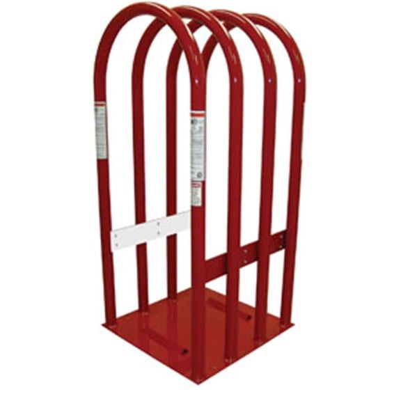 BRN-00-0118 4-Bar Tire Cage With No-Mar Side Strips
