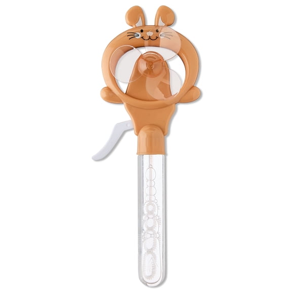 Bunny Bubble Fan Party Favor, Brown, Easter by Way To Celebrate