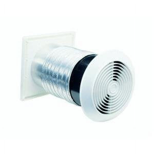 Broan-NuTone White Steel Wall Mount Bathroom Ventilation Fan